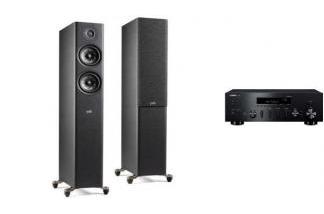 YAMAHA R-N600A + POLK AUDIO RESERVE R500
