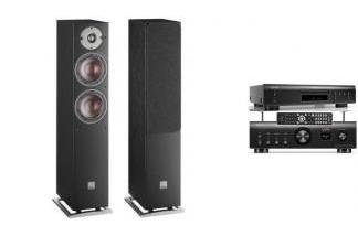 DENON PMA-900HNE + DCD-900NE + DALI OBERON 5