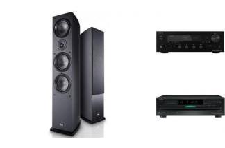 ONKYO TX-8470 + DX-C390 + HECO VICTA ELITE 702