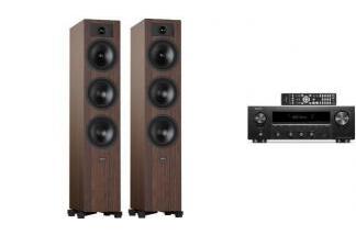 DENON DRA-900H + INDIANA LINE TESI 6 mokka