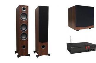 TAGA HARMONY HTR-1500CD + TAV-507F + TSW-80 walnut