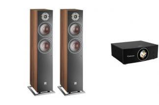 CABASSE ABYSS + DALI OBERON 7 dark walnut