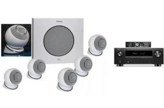 DENON AVC-X3800H + CABASSE EOLE 4 SYSTEM 5.1 białe
