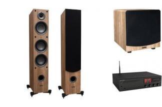 TAGA HARMONY HTR-1500CD + TAV-507F + TSW-80 oak