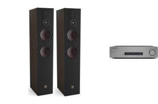 CAMBRIDGE AUDIO CXA81 + DALI OPTICON 6 MKII tobacco